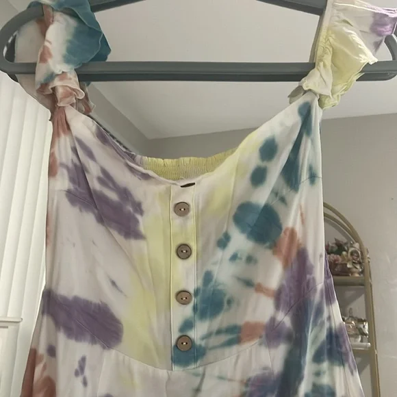 Chaser Tie-Dye Midi Dress - Multicolor - Picture 2 of 5